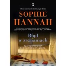 Wydawnictwo Literackie Sophie Hannah Błąd w zeznaniach - Thrillery - miniaturka - grafika 1