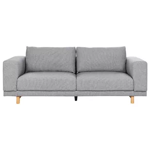 Sofa 3-osobowa szara NIVALA - Sofy i kanapy - miniaturka - grafika 1