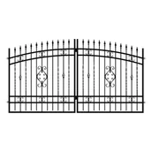 Ogrodzenia - Brama dwuskrzydłowa Verona 3x1,6 m automat Polbram - miniaturka - grafika 1