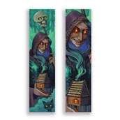 Zakładki do książek - Zakładka kartonowa - Baba Jaga - miniaturka - grafika 1