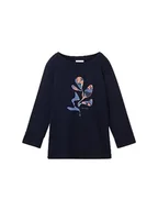 Koszulki i topy damskie - TOM TAILOR T-shirt damski, 10668 - Sky Captain Blue, XL - miniaturka - grafika 1