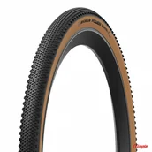 Opony rowerowe - Opona Michelin Power Gravel skladane, 28" 700x40C 40-622 czarne/classic TLR - miniaturka - grafika 1