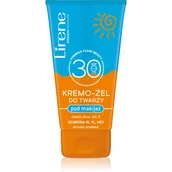 Kremy do twarzy - Lirene Sun kremo-żel do twarzy pod makijaż SPF30 50ml - miniaturka - grafika 1