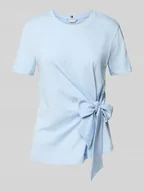 Koszulki i topy damskie - T-shirt o kroju regular fit z czystej bawełny - miniaturka - grafika 1