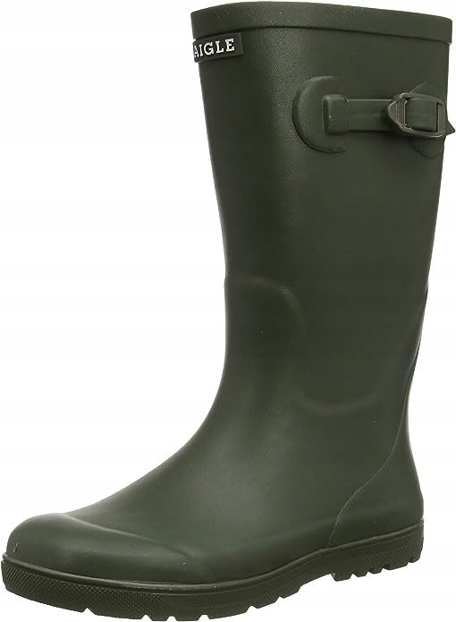 AIGLE DZIECIĘCE BUTY KALOSZE KHAKI WSUWANE 21 S2C