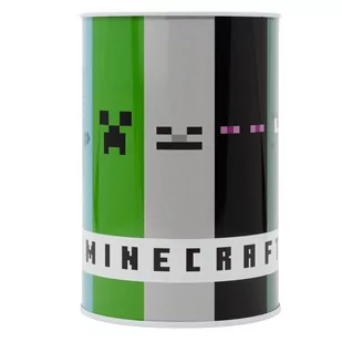 Metalowa Skarbonka 15cm Minecraft - Skarbonki - miniaturka - grafika 1