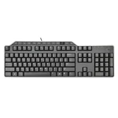 Klawiatury - DELL KB-522 klawiatura Biuro USB QWERTZ Niemiecki Czarny 580-16753 580-16753 - miniaturka - grafika 1