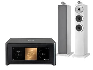 NAD M10 V3 (czarny) + 703 S3 (biały) - Zestawy stereo - miniaturka - grafika 1
