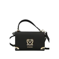 Torebki damskie - Love Moschino JC4285PP0IKJ100A, Torba Ręczna Damska, Czarny, Czarny - miniaturka - grafika 1
