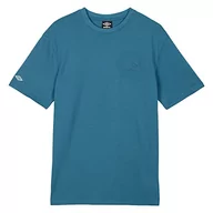 Koszulki męskie - Umbro Sport Style Pique tee Koszulka męska, Niebieski, S - miniaturka - grafika 1