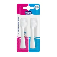 Zabawki interaktywne dla dzieci - Główki do szczoteczek elektrycznych Chicco 3L+ - Chicco - miniaturka - grafika 1