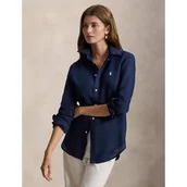 Koszule damskie - POLO RALPH LAUREN Lniana koszula Classic fit - miniaturka - grafika 1