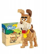 Klocki - Klocki Figurki Figurka Smerfy Pieszczoch Papa Smerf Smerfetka 566 El. - miniaturka - grafika 1