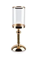 Świeczniki - Rose Gold świecznik Chantal Lampion 33,5 cm - miniaturka - grafika 1