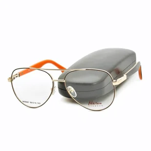 Oprawki okularowe pilotki korekcyjne NIKITANA na teleskopach STNK2B Złoty/Brąz - Okulary korekcyjne, oprawki, szkła - miniaturka - grafika 1