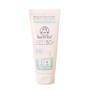 Suntribe Naturalny mineralny filtr przeciwsłoneczny SPF 30 do ciała i Obličej 100 ml - Balsamy i kremy do opalania - miniaturka - grafika 1
