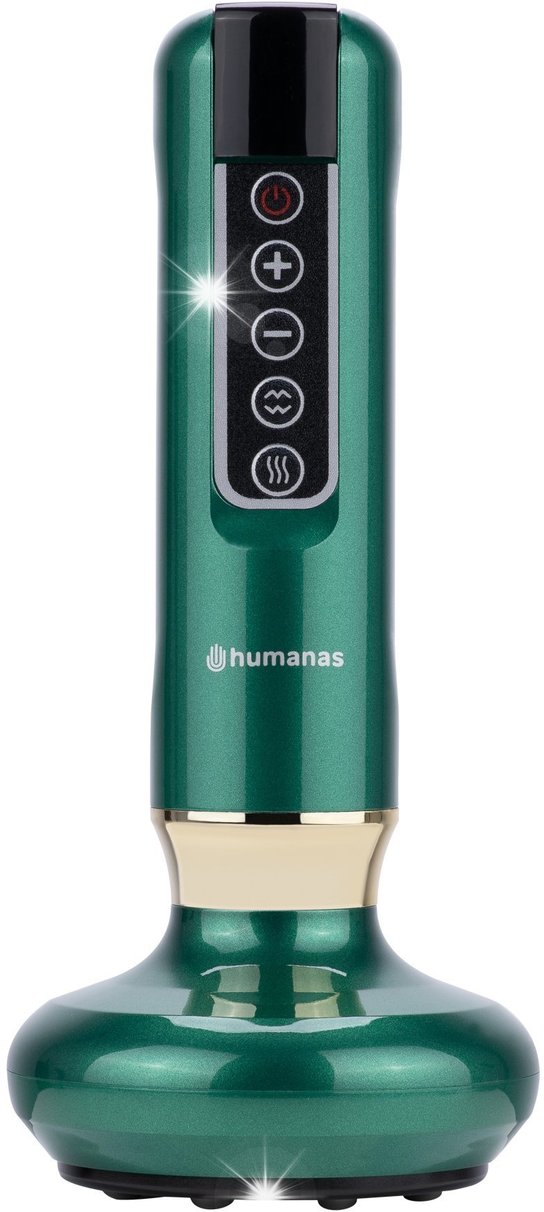 Masażer Humanas Elektryczna Bańka Chińska Masażer Antycellulitowy Rozgrzewający 3w1 SPA