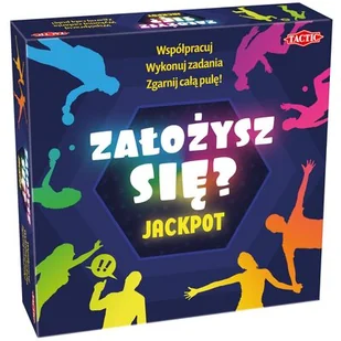 Gra planszowa TACTIC Założysz się? Jackpot 59916 - Gry planszowe - miniaturka - grafika 1