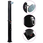 Akcesoria do basenów - vidaXL Ogrodowy prysznic solarny z końcówką prysznicową i kranem, 40 L - miniaturka - grafika 1