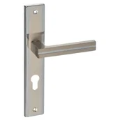 Klamki - Schaffner Klamka do drzwi wewnętrznych Mada 72 Nikiel Chrom - miniaturka - grafika 1