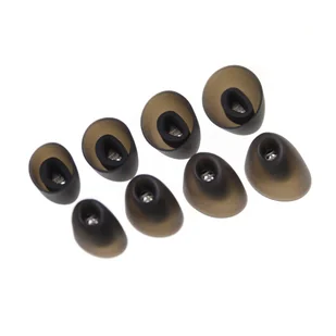 Gumki do Jabra Elite 10 Czarne Black - Akcesoria do słuchawek - miniaturka - grafika 1