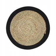 Obrusy i serwetki - 44880 Podkładka na stół Boho Natural 40 cm czarna AMBITION - miniaturka - grafika 1