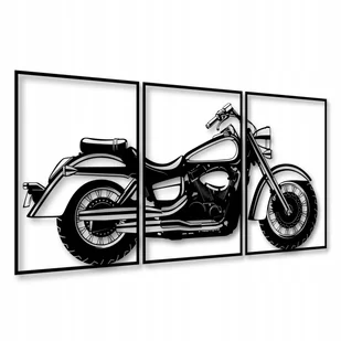 OBRAZ OBRAZY DO SALONU AŻUROWY MOTOCYKL MOTOR DREWNIANA DEKORACJA ŚCIENNA - Dekoracje domu OBRAZ OBRAZY DO SALONU AŻUROWY MOTOCYKL MOTOR DREWNIANA DEKORACJA ŚCIENNA - Dekoracje domu - miniaturka - grafika 1