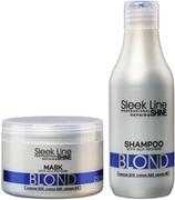 Zestawy kosmetyków damskich - Sleek Stapiz Stapiz Line Blond - zestaw neutralizujący żółte odcienie włosów, szampon 300ml i maska 250ml 68/zestaw - miniaturka - grafika 1