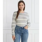 Swetry damskie - Tommy Hilfiger Wełniany sweter SOFT C-NK | Regular Fit - miniaturka - grafika 1