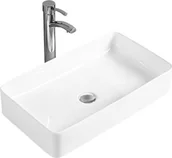 Umywalki - Umywalka Mexen Mexen Nadia umywalka nablatowa 60 x 35 cm biała - 21616000 - miniaturka - grafika 1
