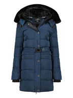 Kurtki damskie - Canadian Peak Płaszcz zimowy "Bettineak" w kolorze niebieskim - miniaturka - grafika 1