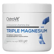 Witaminy i minerały - OstroVit Potrójny kompleks magnezu 100 g - miniaturka - grafika 1