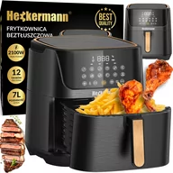 Frytkownice - Frytkownica beztłuszczowa Heckermann 8850 - miniaturka - grafika 1