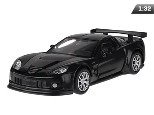 Model 1:32, RMZ Chevrolet Corvette C6-R, czarny - Samochody i pojazdy dla dzieci - miniaturka - grafika 1