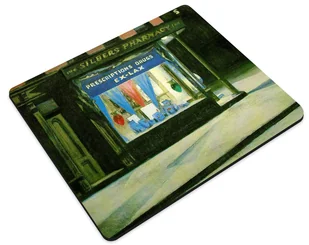 Podkładka Apteka Edward Hopper 36x29cm - Podkładki pod mysz - miniaturka - grafika 1