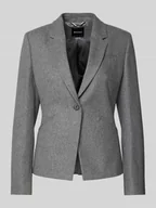 Marynarki i żakiety damskie - Żakiet o kroju slim fit z mieszanki wełny i lyocellu model ‘JIA9’ - miniaturka - grafika 1
