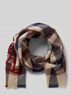 Apaszki i szaliki damskie - Szal z detalem z logo - miniaturka - grafika 1