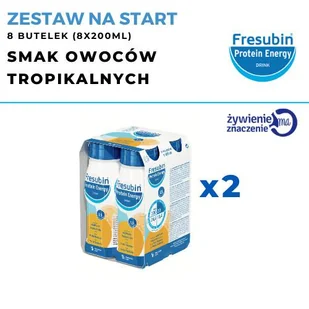 Zestaw Fresubin Protein Energy Drink Owoce tropikalne, 8x200ml - >>> DARMOWA od 99zł <<< w 24h ! - Żywienie medyczne - miniaturka - grafika 5