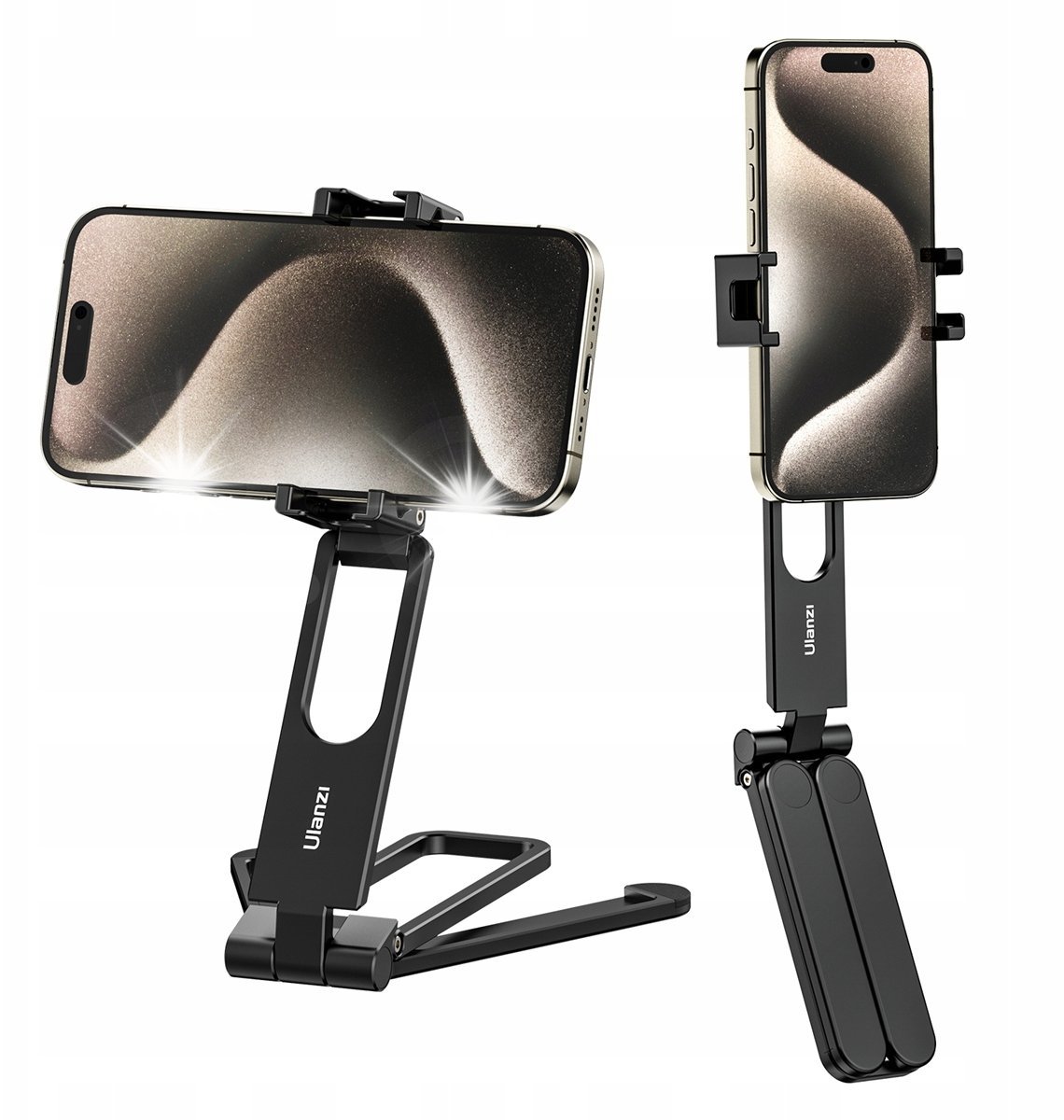 Selfie stick Ulanzi Statyw Grip Stojak 3w1 Metal Uchwyt Telefon Obrót 360 ISO VLOG Ulanzi MA26