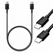 Kable USB - KABEL SAMSUNG USB -C TO USB-C 1M EP-DA905BBE CZARNY BULK - miniaturka - grafika 1