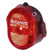 Lampki rowerowe - Sigma Lampka Nugget II Flash czarny 15051 - miniaturka - grafika 1