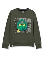 Bluzy dla chłopców - LEGO Bluza chłopięca M, 847 Green, 92 cm - miniaturka - grafika 1