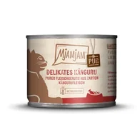 Mokra karma dla kotów - MjAMjAM mokra karma dla kota dorosłego, czysta przyjemność mięsa 6x200 g Kangur - miniaturka - grafika 1