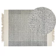 Dywany - Dywan wełniany 140 x 200 cm szary ze złamaną bielą TATLISU Lumarko - miniaturka - grafika 1