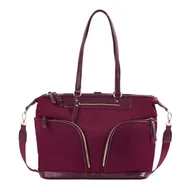 Torby i organizery dla mam - JOISSY TORBA I PLECAK 2W1 LUNA BURGUNDY - miniaturka - grafika 1