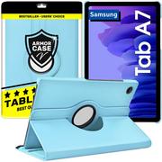 Etui do tabletów - Etui obrotowe do Samsung Galaxy Tab A7 T500 T505 | turkusowy - miniaturka - grafika 1