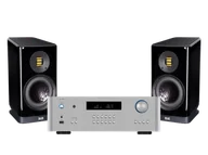 Zestawy stereo - Rotel RA-1572 MK II (srebrny) + Vela BS403 (czarny) - miniaturka - grafika 1