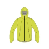Kurtki męskie - CMP 2-warstwowa męska kurtka z kapturem na stałe, limonka, 48 - miniaturka - grafika 1