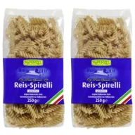 Makaron - Rapunzel Makaron ryżowy razowy świderki bezglutenowy Zestaw 2 x 250 g Bio - miniaturka - grafika 1