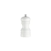 Młynki do soli i pieprzu - Zassenhaus Berlin - Młynek do soli 12 cm, biały połysk ZS-020403 - miniaturka - grafika 1